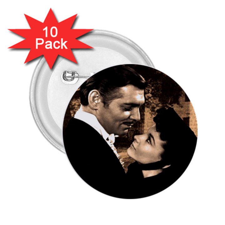 Gone with the Wind 2.25  Buttons (10 pack) 