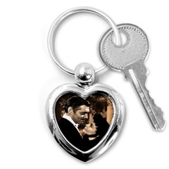 Gone With The Wind Key Chains (heart)  by Valentinaart