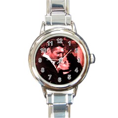 Gone With The Wind Round Italian Charm Watch by Valentinaart