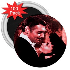 Gone With The Wind 3  Magnets (100 Pack) by Valentinaart