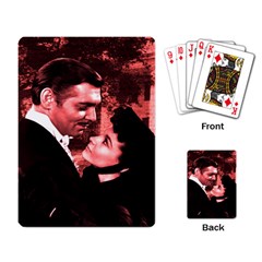 Gone With The Wind Playing Card by Valentinaart