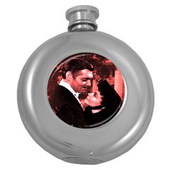 Gone With The Wind Round Hip Flask (5 Oz) by Valentinaart