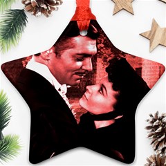 Gone With The Wind Star Ornament (two Sides) by Valentinaart