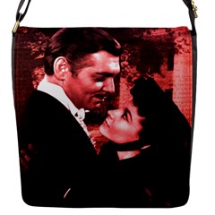 Gone With The Wind Flap Messenger Bag (s) by Valentinaart