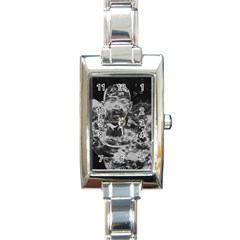 Angel Rectangle Italian Charm Watch by Valentinaart