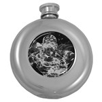 Angel Round Hip Flask (5 oz) Front