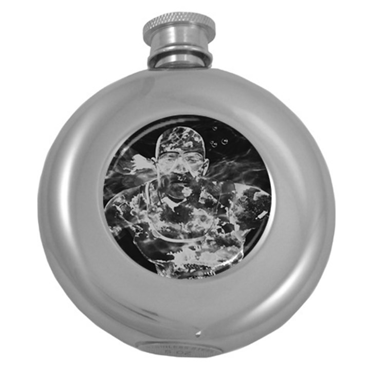 Angel Round Hip Flask (5 oz)