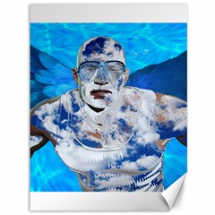 Swimming Angel Canvas 36  X 48   by Valentinaart