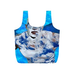 Swimming Angel Full Print Recycle Bags (s)  by Valentinaart