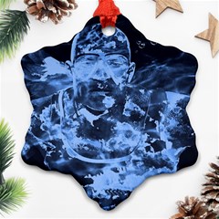 Blue Angel Ornament (snowflake)