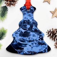 Blue Angel Christmas Tree Ornament (two Sides)