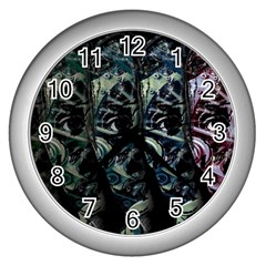 Cyber Kid Wall Clocks (silver) 