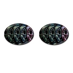 Cyber Kid Cufflinks (oval) by Valentinaart