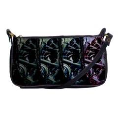 Cyber Kid Shoulder Clutch Bags by Valentinaart