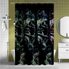 Cyber Kid Shower Curtain 48  X 72  (small) 