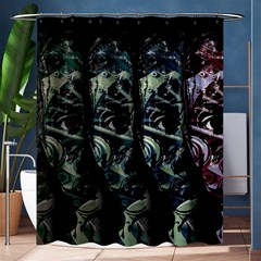 Cyber Kid Shower Curtain 60  X 72  (medium)  by Valentinaart