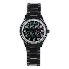 Cyber Kid Stainless Steel Round Watch by Valentinaart