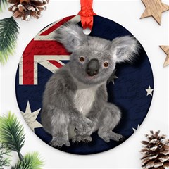 Australia  Ornament (round) by Valentinaart