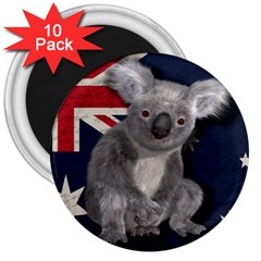 Australia  3  Magnets (10 Pack)  by Valentinaart