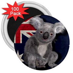 Australia  3  Magnets (100 Pack)