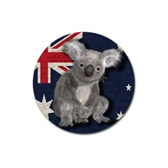 Australia  Magnet 3  (round) by Valentinaart