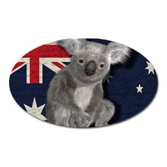 Australia  Oval Magnet