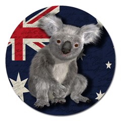 Australia  Magnet 5  (round) by Valentinaart