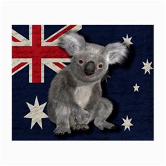 Australia  Small Glasses Cloth by Valentinaart