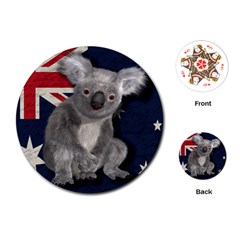 Australia  Playing Cards (round) 