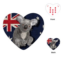 Australia  Playing Cards (heart)  by Valentinaart