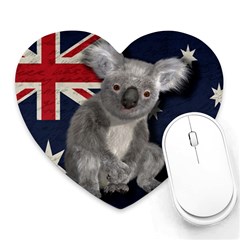 Australia  Heart Mousepads by Valentinaart