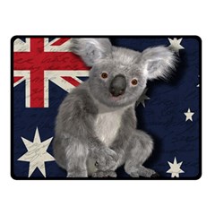 Australia  Fleece Blanket (small) by Valentinaart