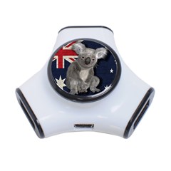 Australia  3-port Usb Hub by Valentinaart