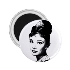 Audrey Hepburn 2 25  Magnets by Valentinaart