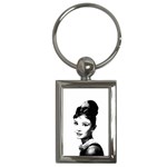 Audrey Hepburn Key Chains (Rectangle)  Front