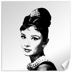 Audrey Hepburn Canvas 16  X 16  