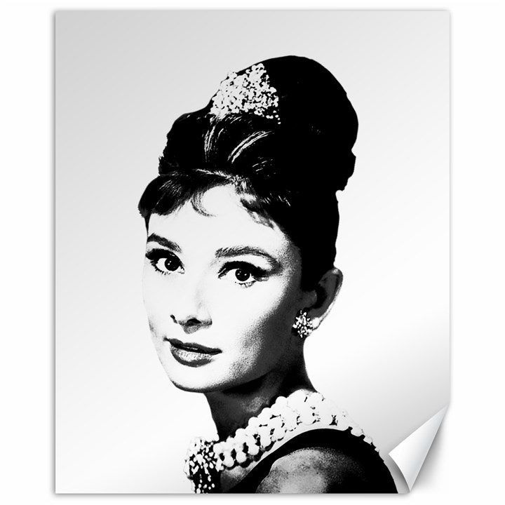 Audrey Hepburn Canvas 16  x 20  