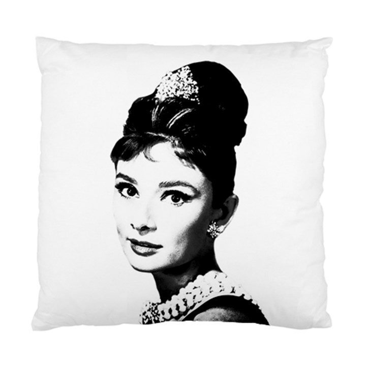 Audrey Hepburn Standard Cushion Case (One Side)