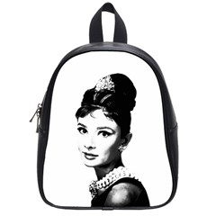 Audrey Hepburn School Bags (small)  by Valentinaart