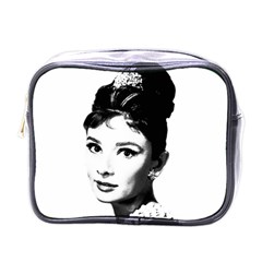 Audrey Hepburn Mini Toiletries Bags by Valentinaart