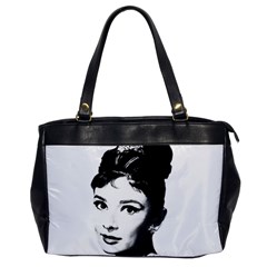 Audrey Hepburn Office Handbags by Valentinaart