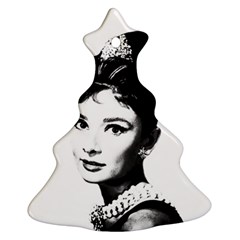 Audrey Hepburn Ornament (christmas Tree)  by Valentinaart