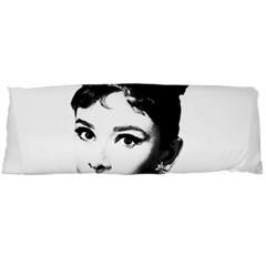 Audrey Hepburn Body Pillow Case (dakimakura) by Valentinaart