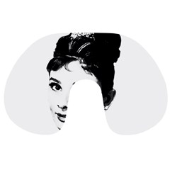 Audrey Hepburn Travel Neck Pillows by Valentinaart