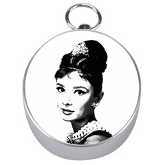 Audrey Hepburn Silver Compasses by Valentinaart