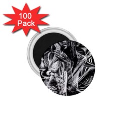 Gray Girl  1 75  Magnets (100 Pack) 