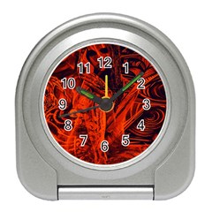 Red Girl Travel Alarm Clocks