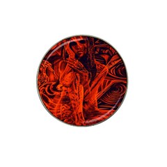 Red Girl Hat Clip Ball Marker