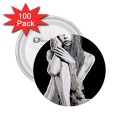 Stone Girl 2 25  Buttons (100 Pack) 