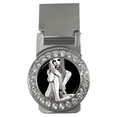 Stone Girl Money Clips (cz) 